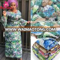 Factory hot african emboridery tulle lace fabric for women dress