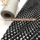 dance show black 3d breathable mesh fabric for garment / halloween cosplay